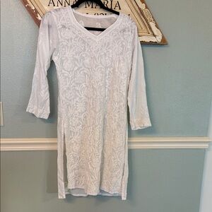 NWOT white cotton kurta tunic